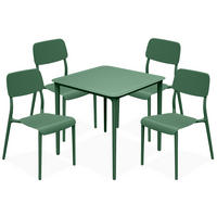 GARTENMÖBEL-SET GALIO, 5-tlg - Grün, Kunststoff - KONSIMO®