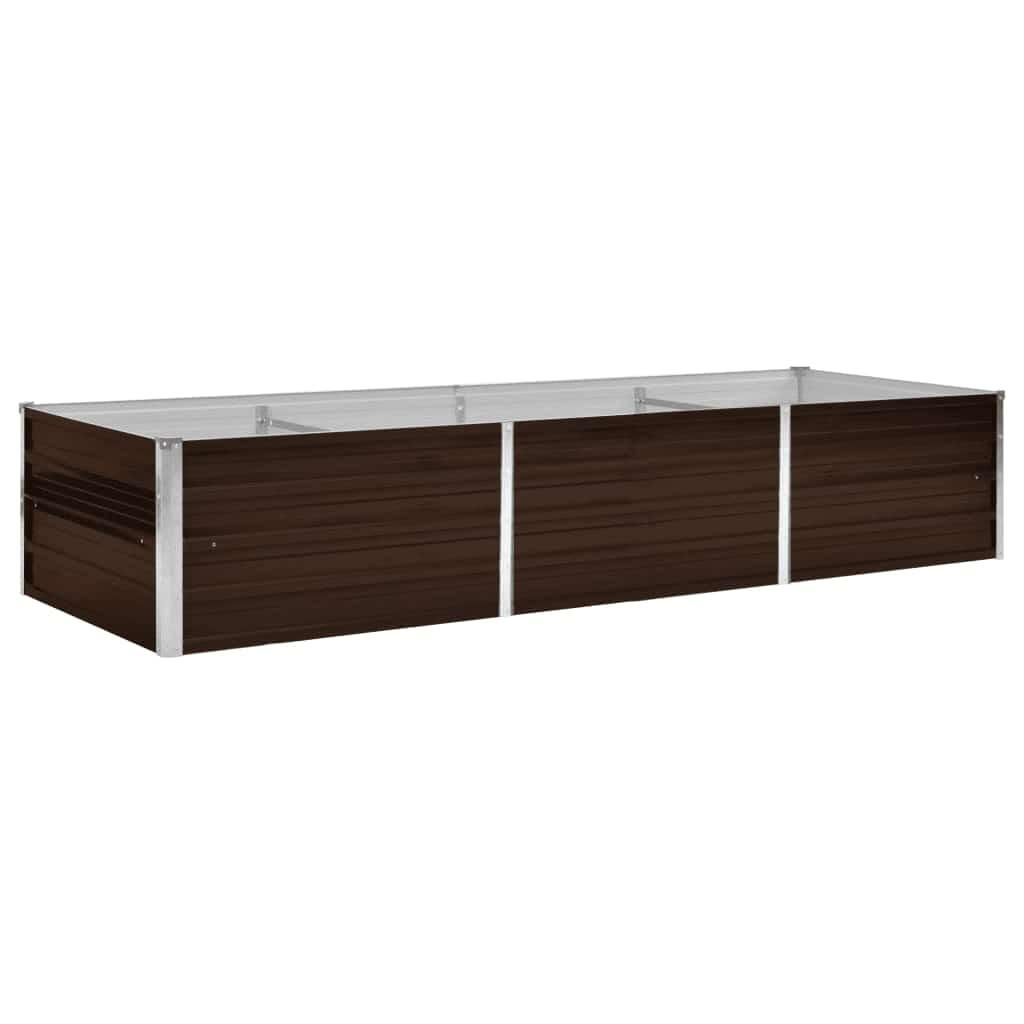 Deluke Hochbeet Braun 240x45x80 cm