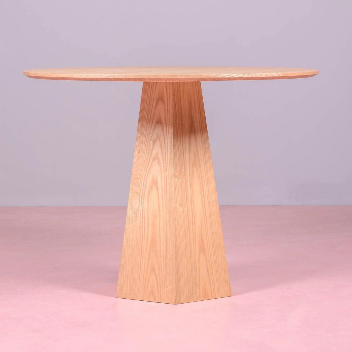 ESSTISCH Rund Eschefarben 100/100/77 cm - Eschefarben, Holz (100/100/77cm) - Nest Dream