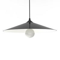 HÄNGELEUCHTE - Schwarz, Metall (40/40/10cm) - Lumicom