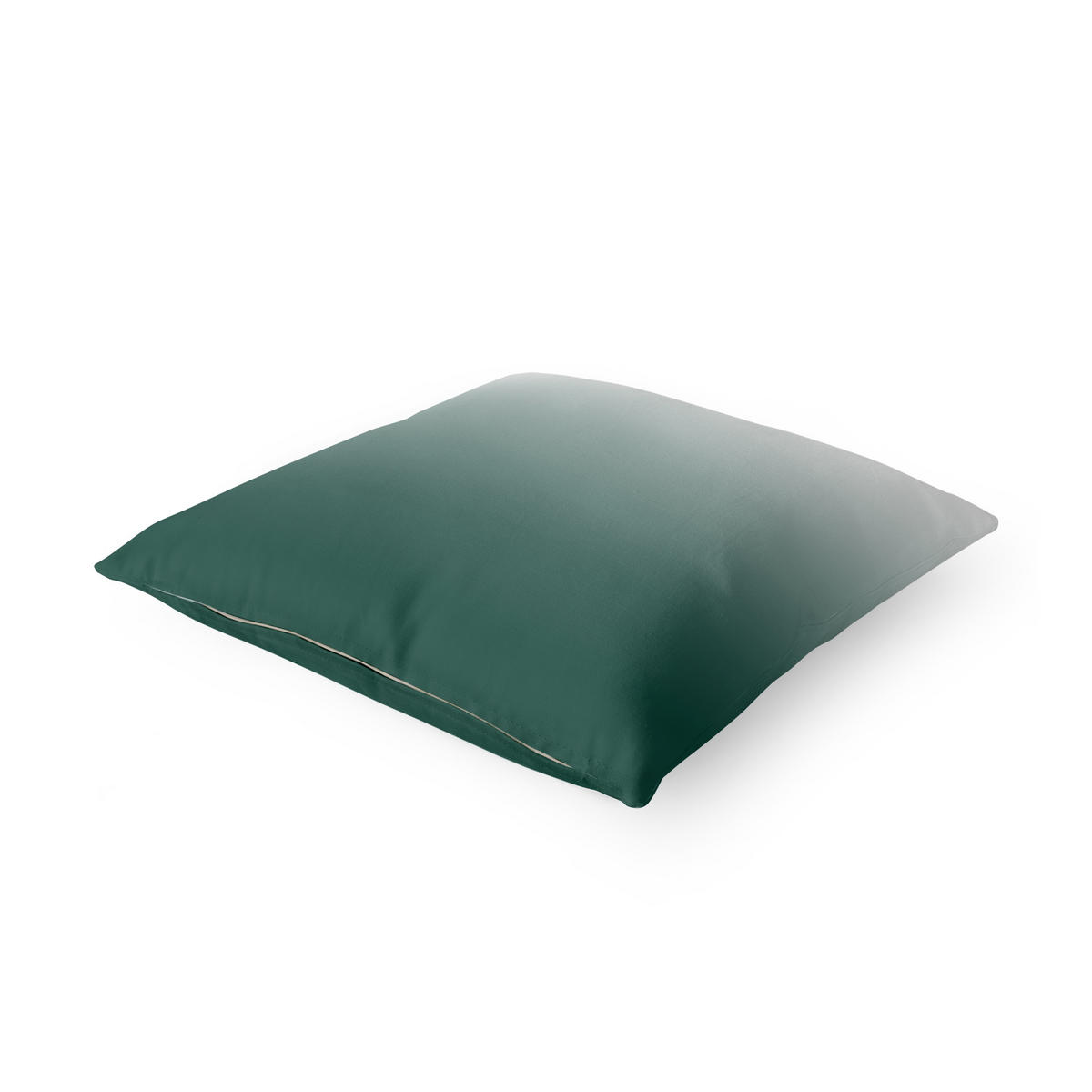 DEKOKISSEN Waldgrün Farbverlauf 50/50 cm - Grün, Textil (50/50/10cm) - Bilderwelten