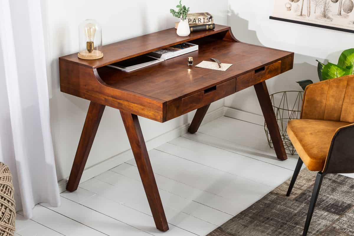 SEKRÄTER MONSOON Akazie 100cm - Braun, Holz (60/100/84cm) - riess-ambiente