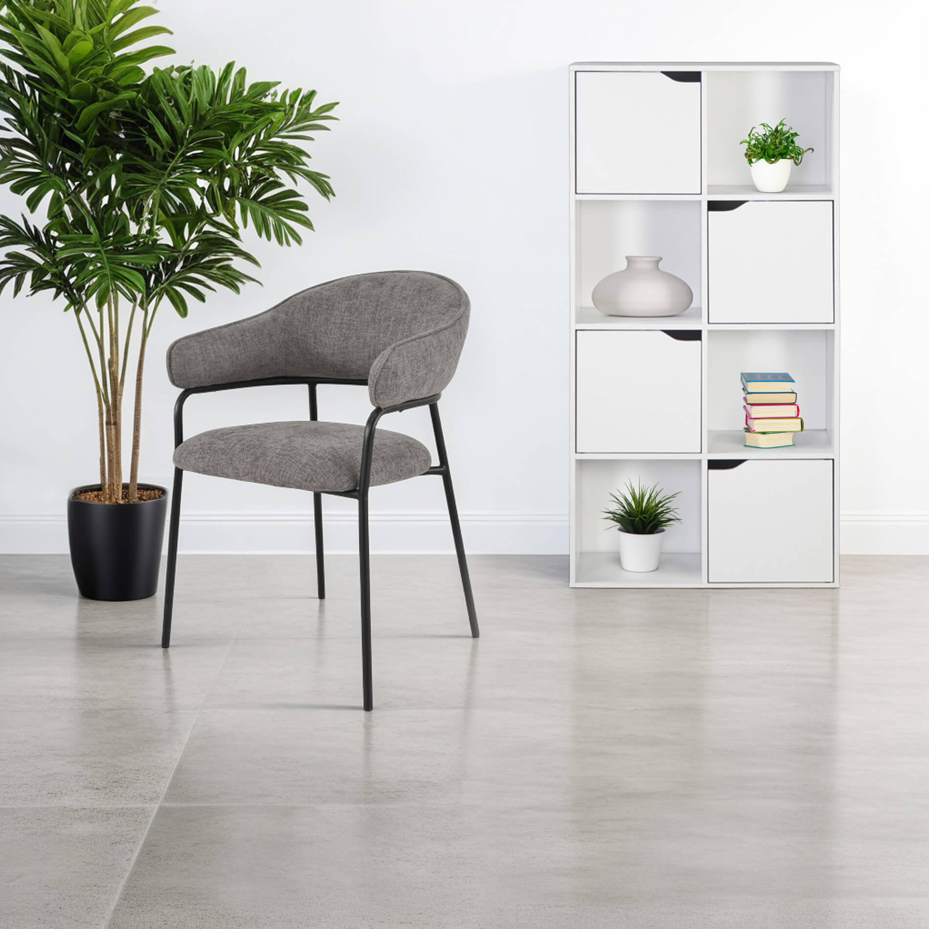 BÜCHERREGAL Weiß 29/60/119 cm - Weiß, Holzwerkstoff (60/119/29cm) - Mobili Rebecca