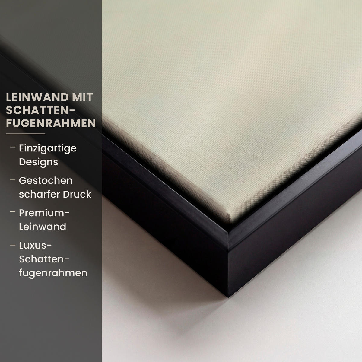 LEINWAND Bilder mit Rahmen - Dünen mit Strandhafer in der Sonne des Nationalparks Schleswig-Holsteinisches Wattenmeer - 100x150 - Creme, Textil (100/150cm) - MuchoWow