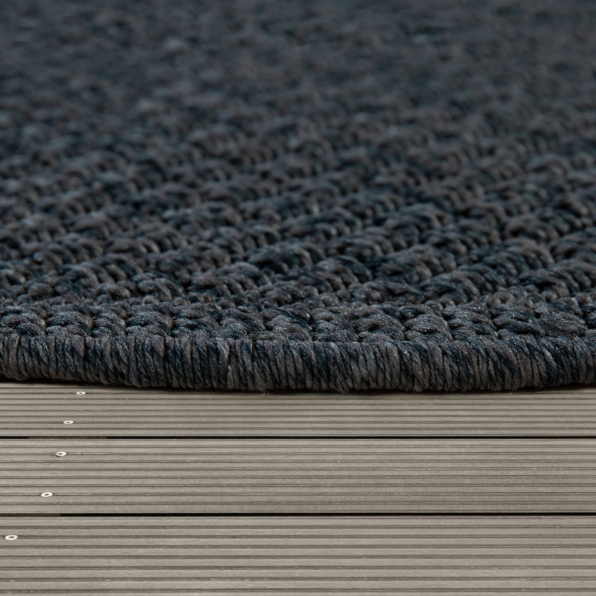 OUTDOORTEPPICH 200/200 cm Timber 125 - Dunkelblau, Textil (200/200cm) - Paco Home