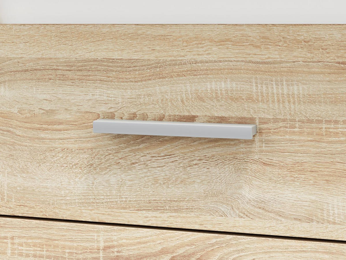 KOMMODE Avo Sonoma Eiche, Absetzung austauschbar 69 / 34 / 85cm - Braun, Holz/Holzwerkstoff (69/85/34cm) - Feldmann-Wohnen