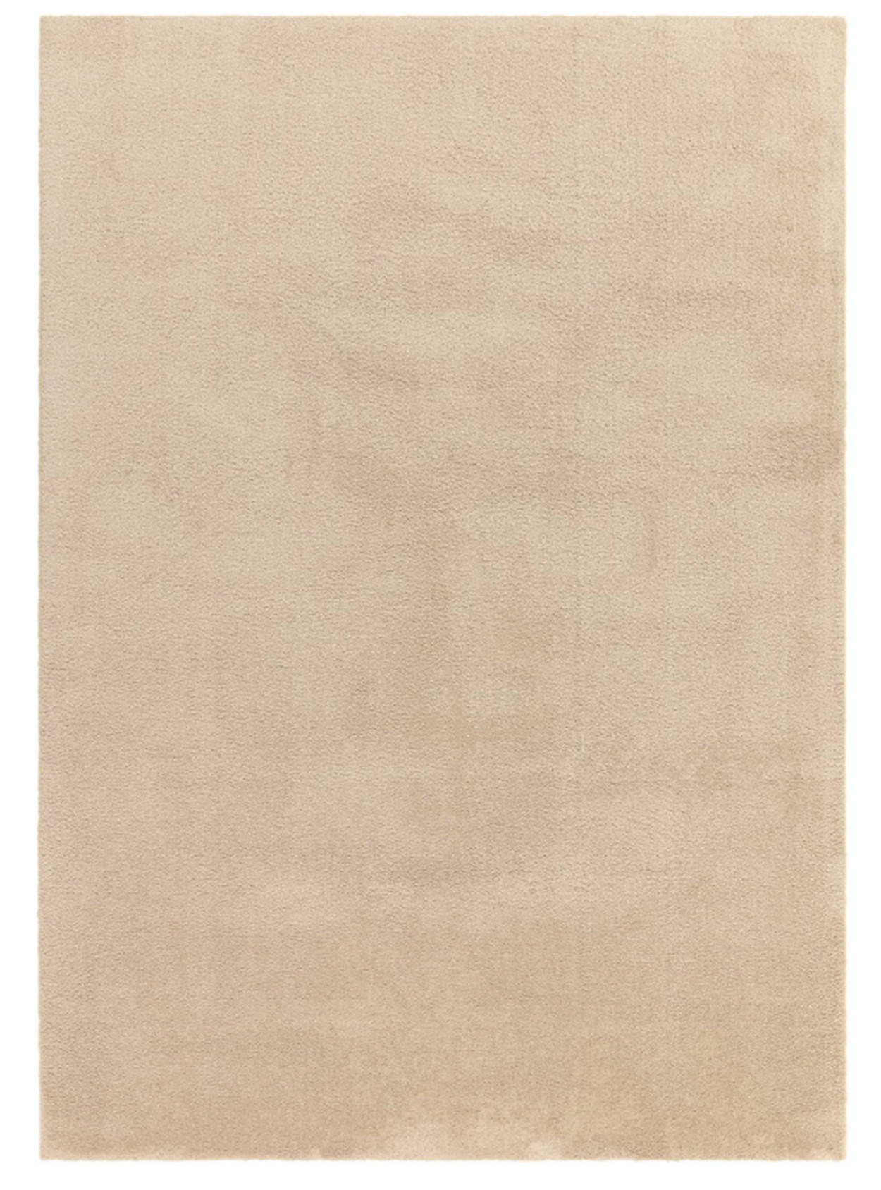 TEPPICH Wohn-/Schlafzimmer Langflor MOCO Beige 80x150 cm - Beige, Textil (80/150cm) - Novatrend