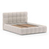POLSTERBETT Cleo ohne Matratze und Topper, 180x200 cm, Cappuccino - Cappuccino, Textil (180/200cm) - Beautysofa