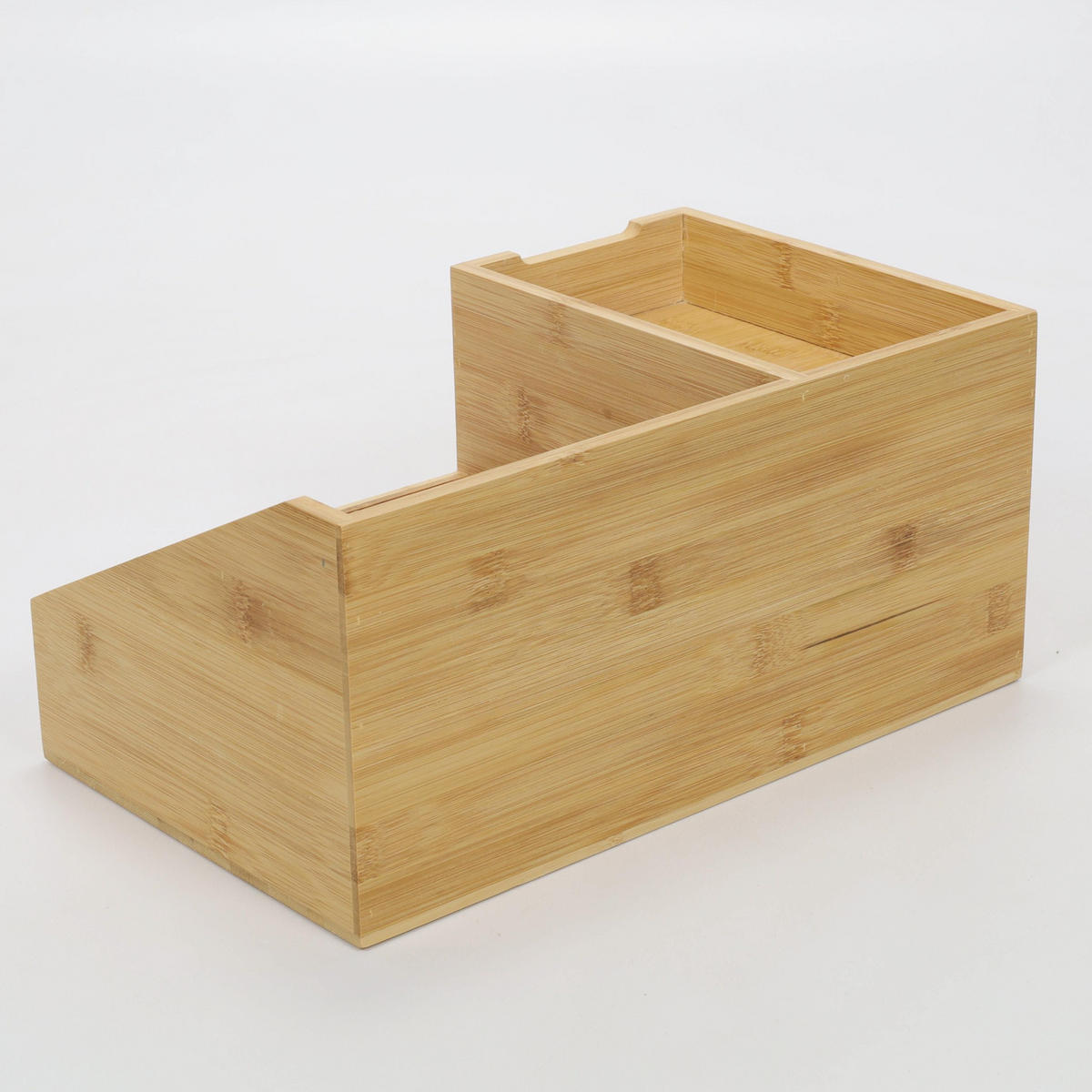 ORGANIZER Bambus Sola - Braun, Naturmaterialien (20/15.4/33cm) - BOXIMO