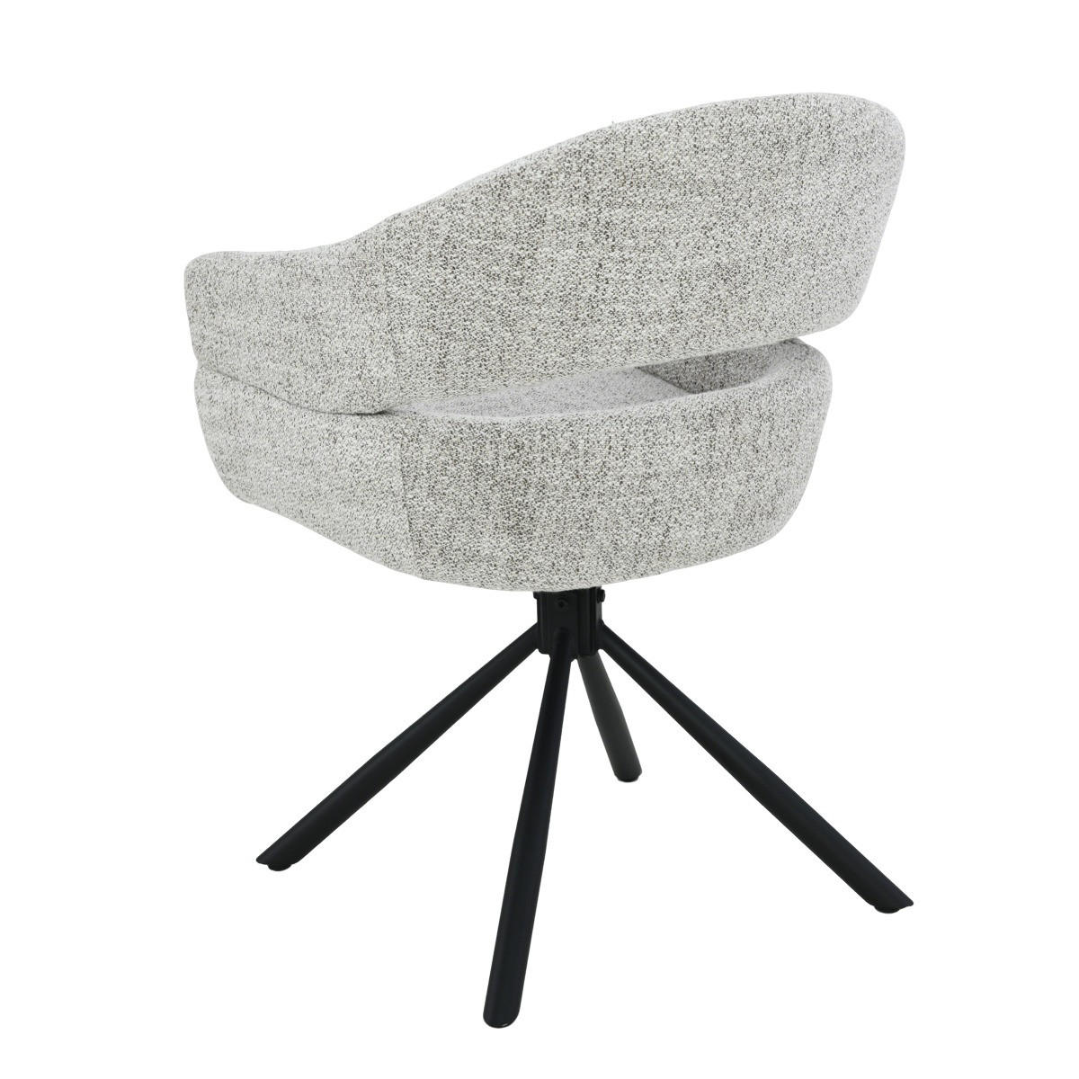 ESSZIMMERSTÜHLE Linn Beige 62/58/85 cm - Hellgrau, Textil (58/85/62cm) - Livingfurn