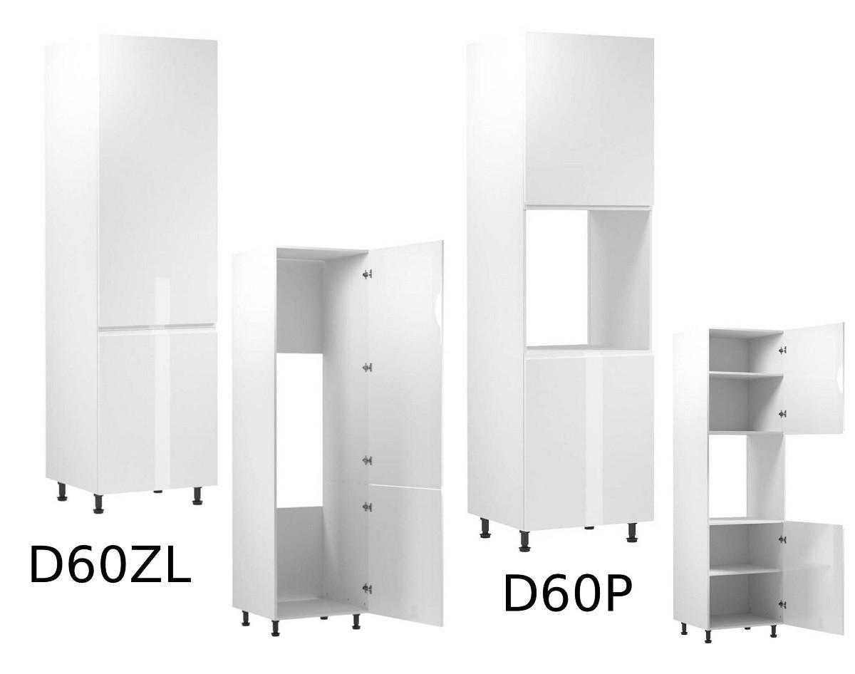 WINKELKÜCHE 420 cm x 240 cm - Aspen KA7-M420 - in Weiß/Hochglanz - Weiß Hochglanz, Holz (660/212/58cm)