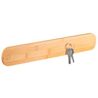 SCHLÜSSELBRETT, Bambus - Braun, Holz (45/7/1cm) - eluno