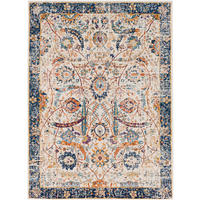 VINTAGE-TEPPICH 160/220 cm Blau - Blau, Textil (160/220cm)
