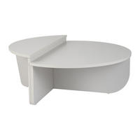 COUCHTISCH - 90 x 60 - holz - weiß Aloeva - Weiß, Holz (60/90/30cm) - Vente-Unique