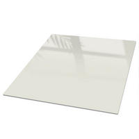 TISCHPLATTE 50x50 cm – Heller Stein - Beige, Glas (50/50/0.4cm) - Wallfluent