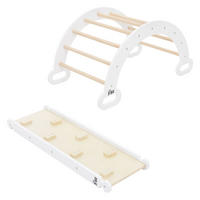 KLETTERBOGEN Set - Braun, Holz (52/45.5/94cm) - Joyz