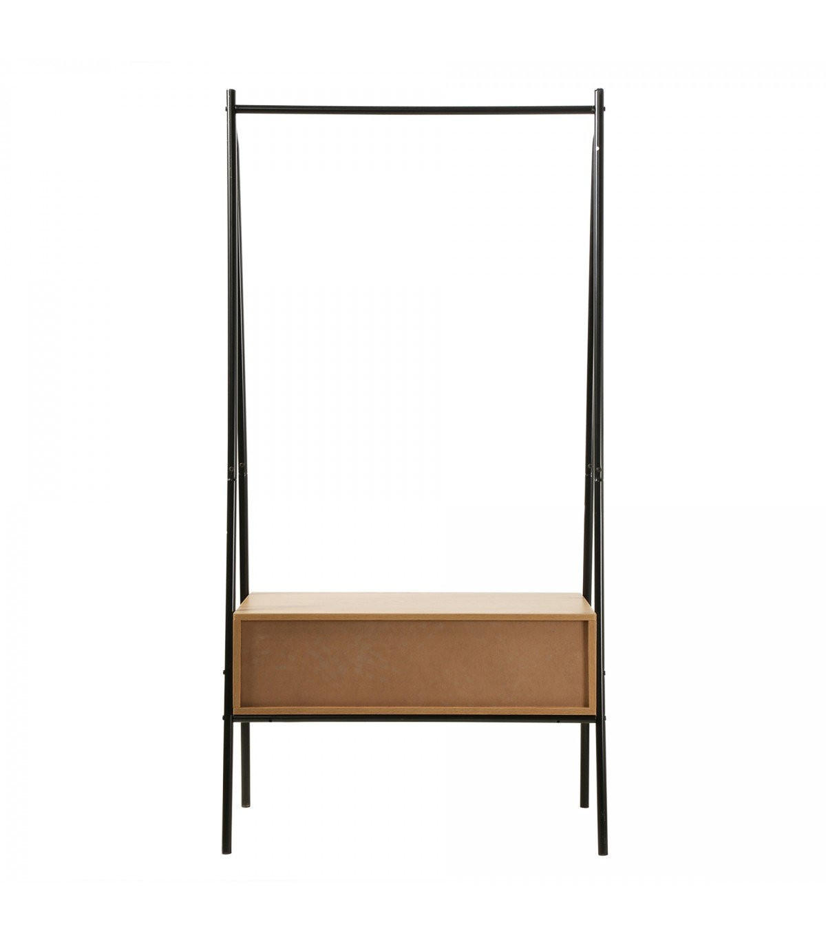 GARDEROBENSTÄNDER mit 1 Schublade in Eiche-Dekor H170cm - Eiche Artisan, Holzwerkstoff (39/170/84cm) - Calicosy