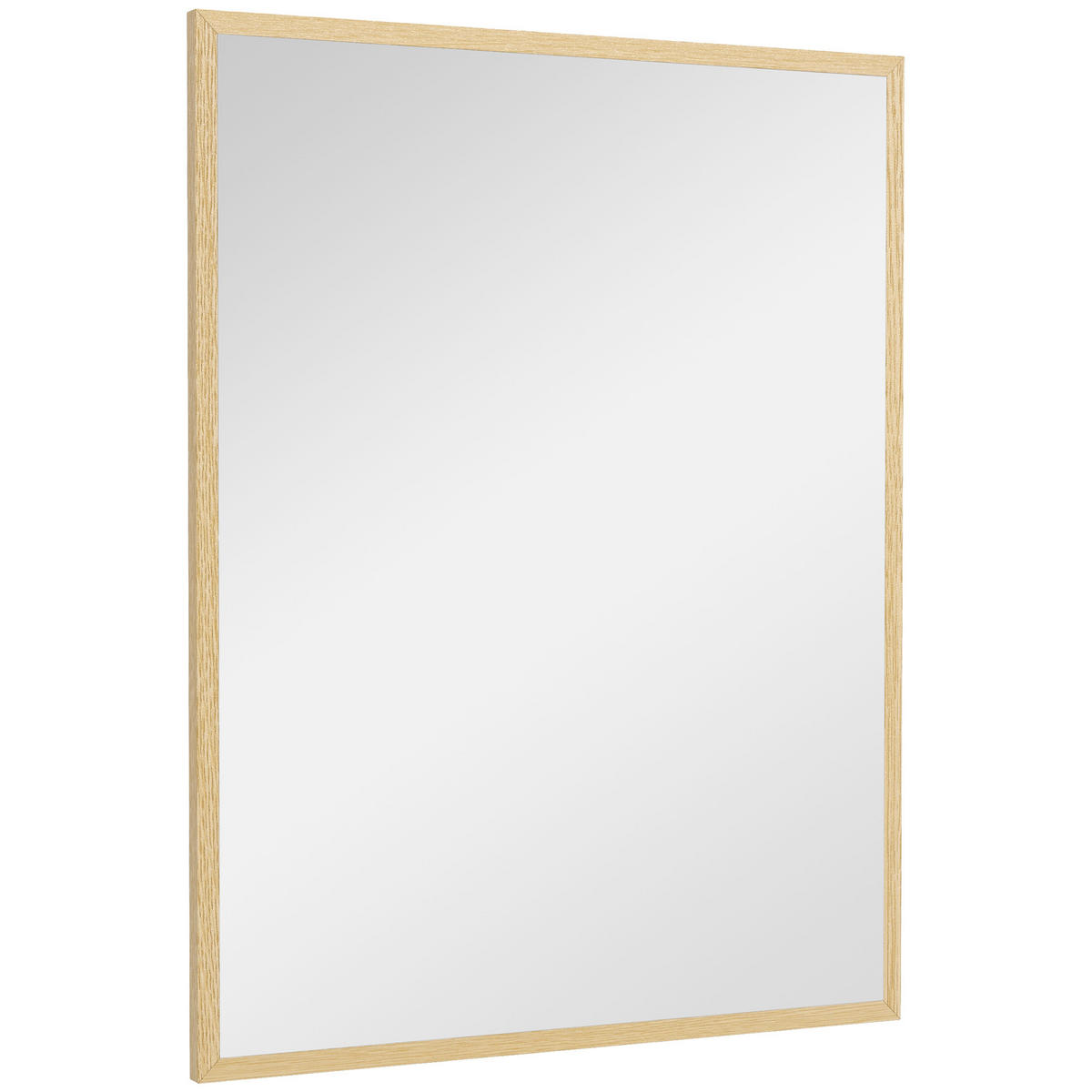 WANDSPIEGEL DE-14263 rechteckig 90x70 cm Natur - Naturfarben, Glas (70/90/2cm) - ComfortXL