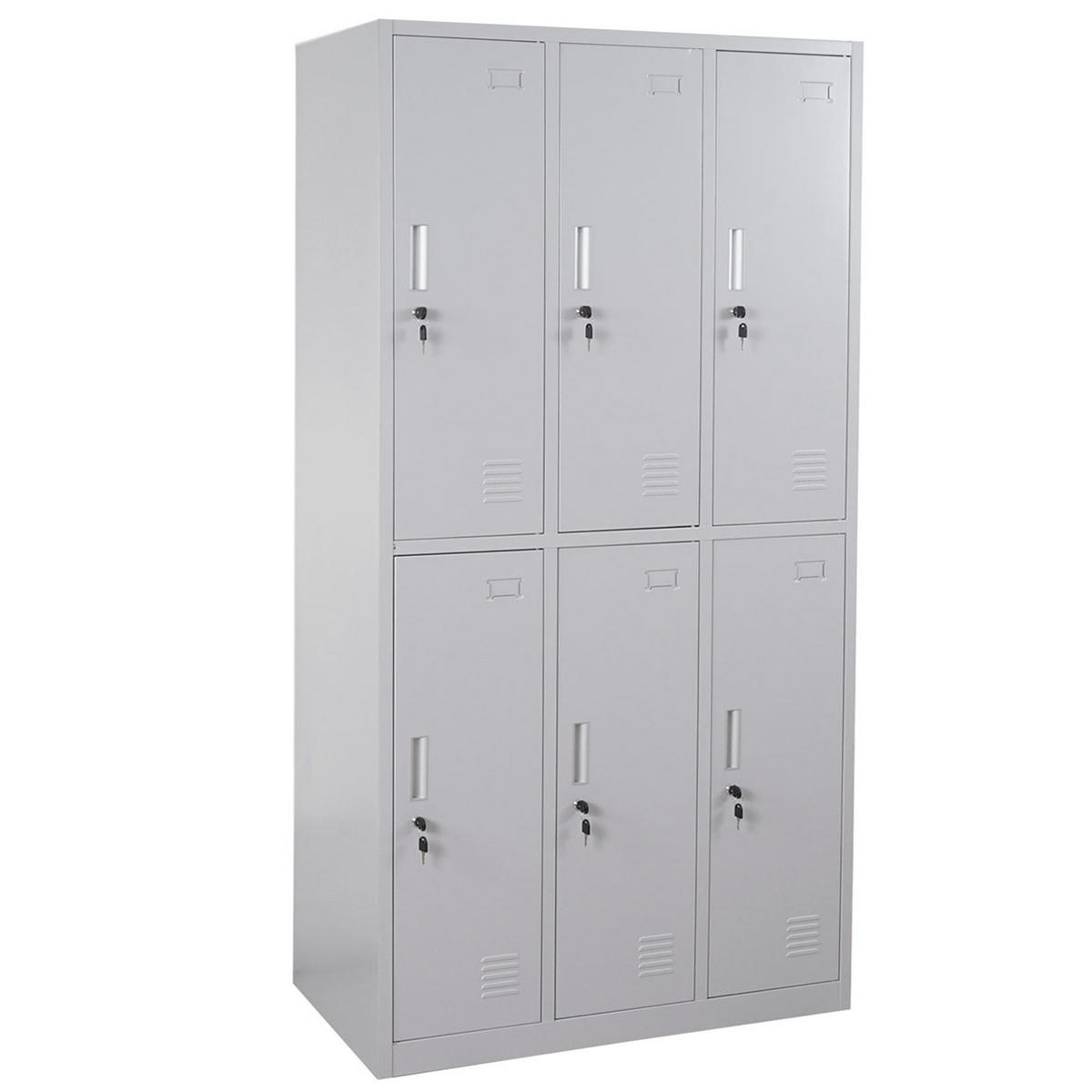 SCHLIESSFACH Grau - Grau, Metall (90/180/50cm) - MCW