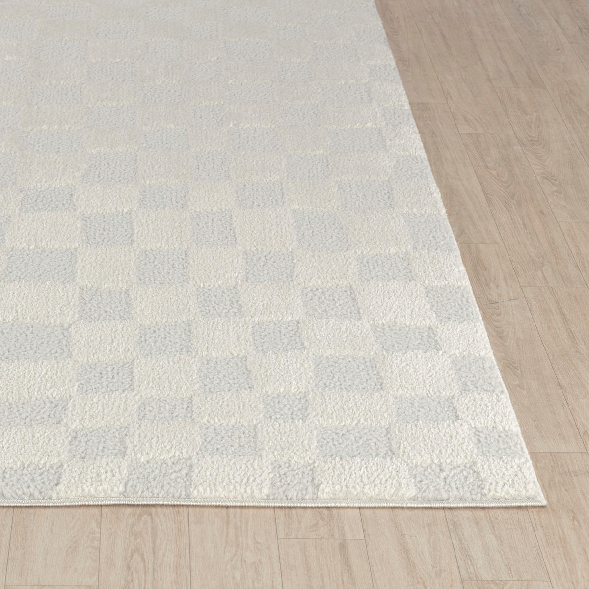 KURZFLORTEPPICH 160/213 cm Weiß - Weiß, Naturmaterialien/Textil (160/213cm) - LIVABLISS