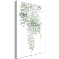 KUNSTDRUCK Grün 60/90 cm - Weiß/Grün, Textil (60/90cm) - KUNSTLOFT