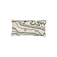 DEKOKISSEN Castro Braun 60/30/10 cm - Braun, Textil (30/60cm) - Light & Living