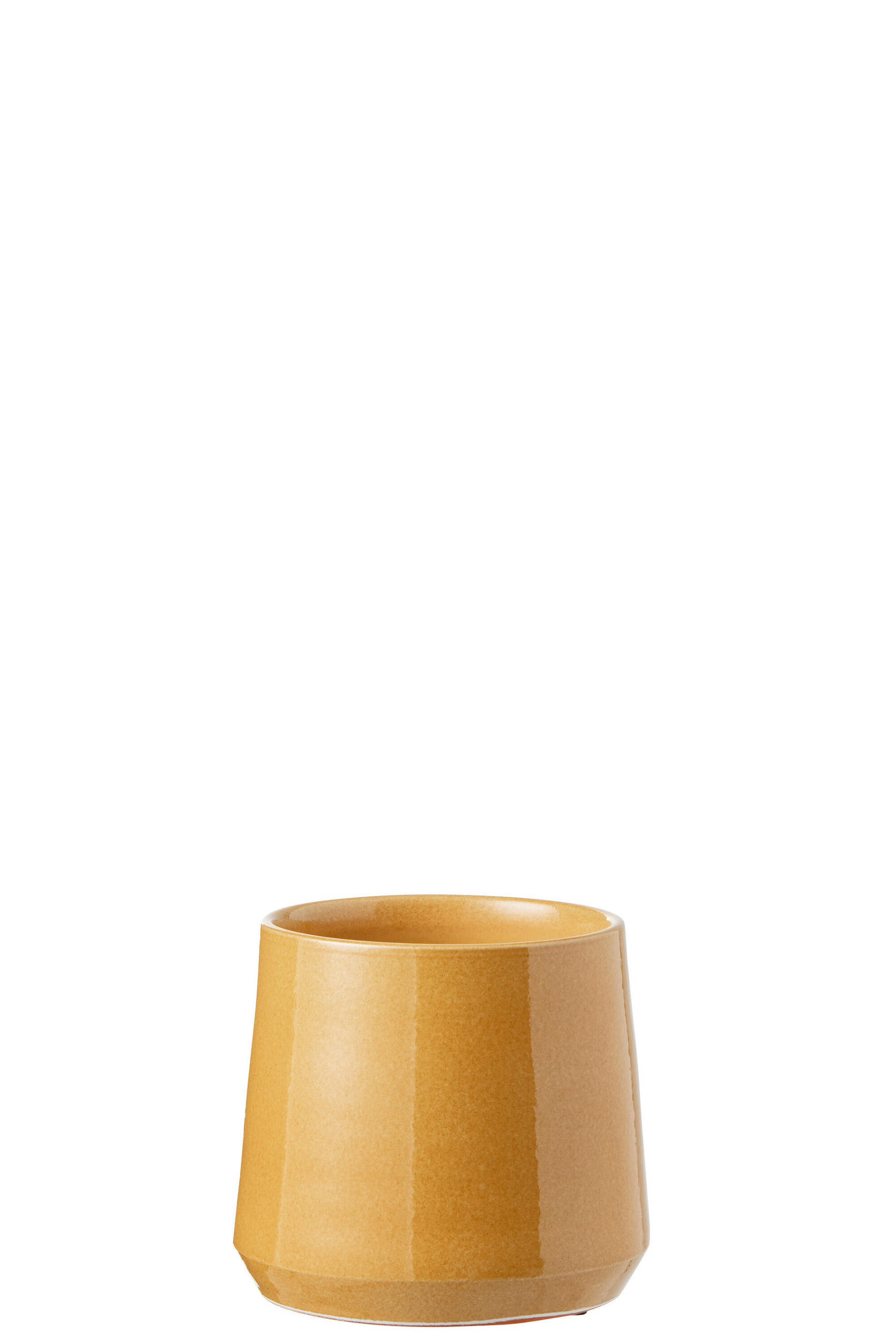J-Line Blumentopf Gelb 17 cm