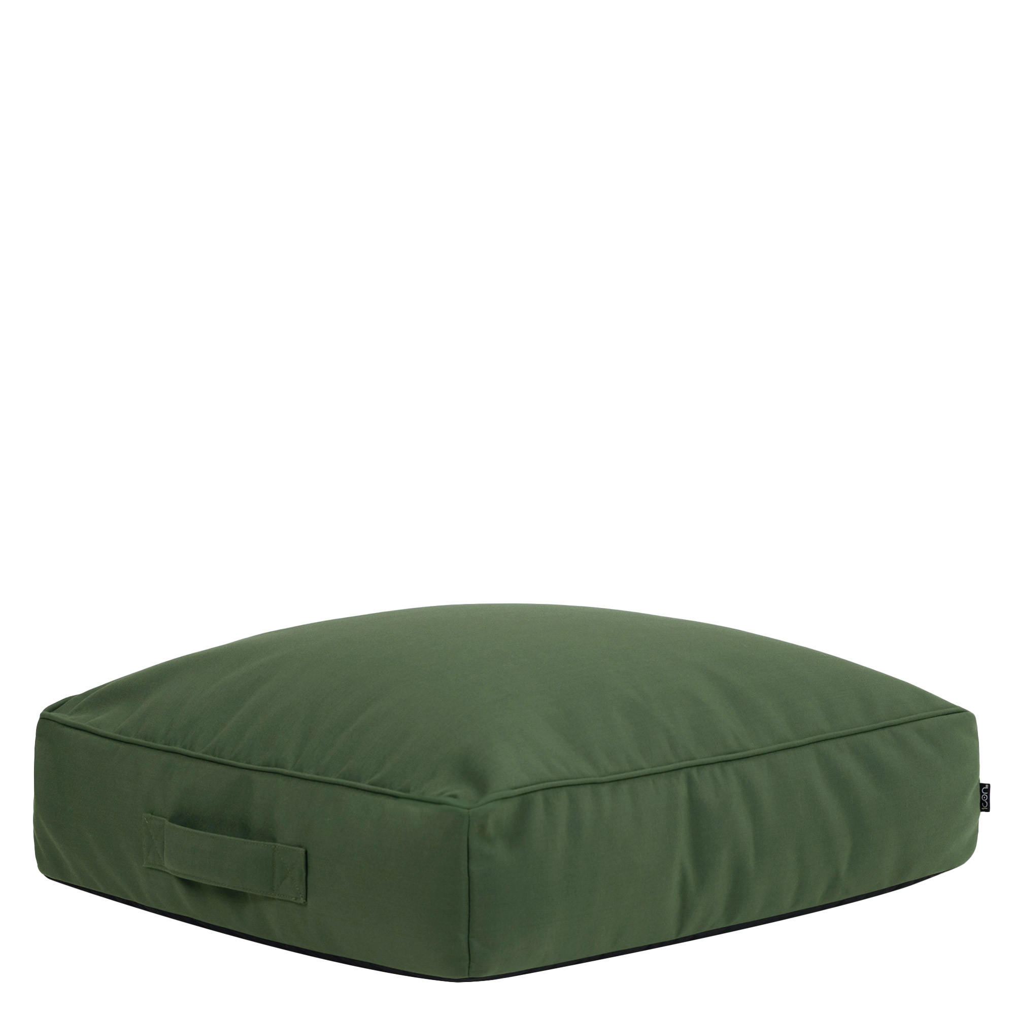 BODENKISSEN mit Sitzsackfüllung Solus - Grün, Textil (72/22/72cm) - icon