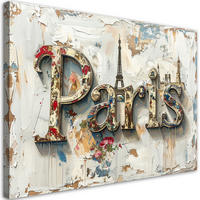 LEINWANDBILD Inschriften und Zitate 100x70cm - Beige, Textil (100/70cm) - Feeby