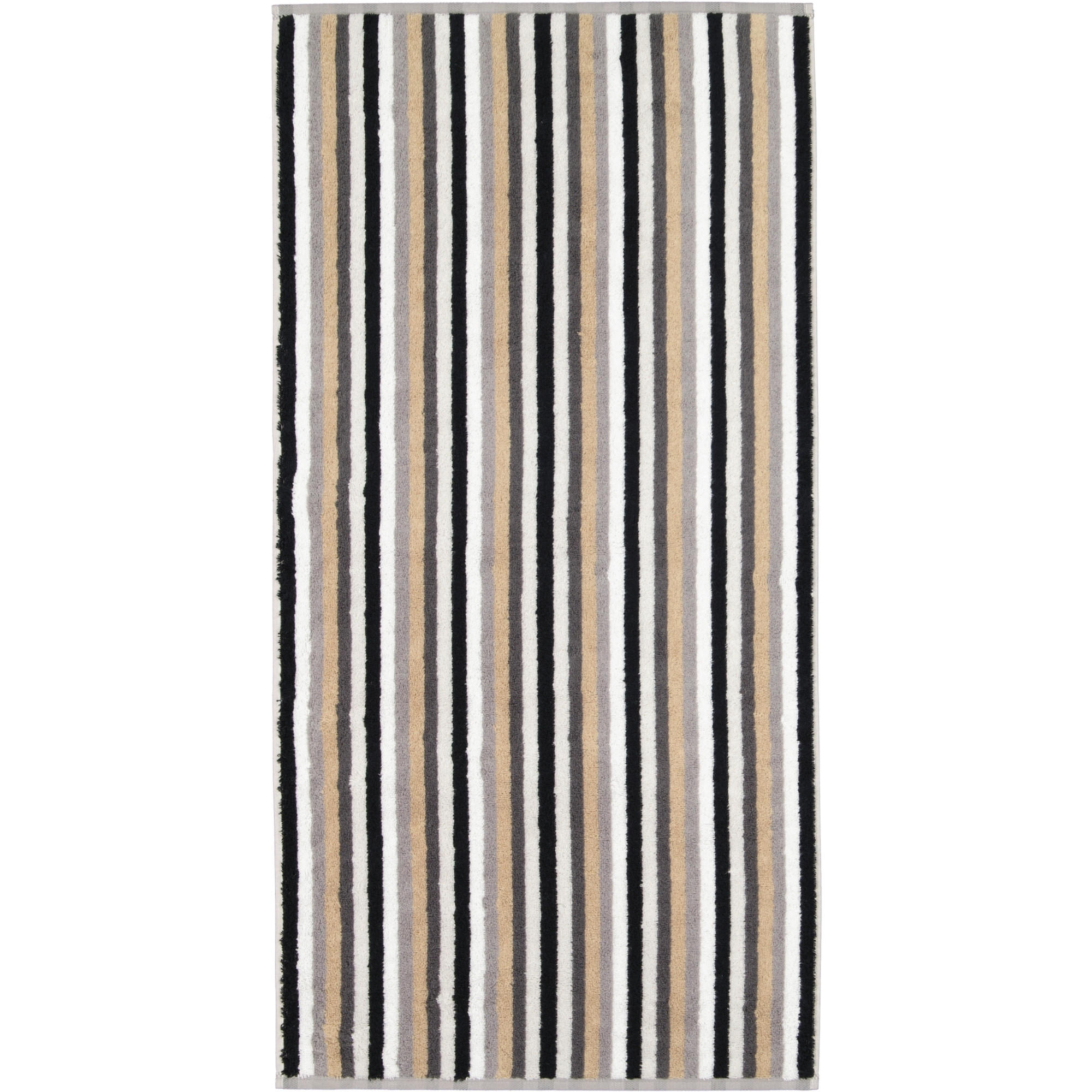 GÄSTETUCH SHADES STREIFEN 6235 STEIN - 77 - Grau, Textil (30/50cm) - Cawoe
