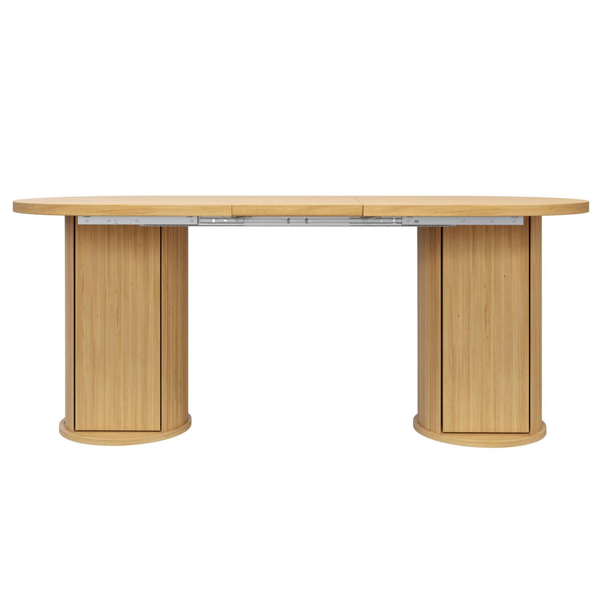 ESSTISCH ausziehbar 150-190/80/75 cm mit Staufach DE-39636 Naturbraun - Naturfarben, Holzwerkstoff (80/150/75cm) - ComfortXL