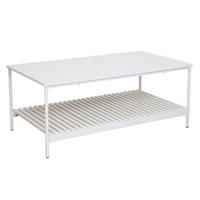 COUCHTISCH AMAL rechteckig weiß - Weiß, Holz (60/110/45cm) - SVITA