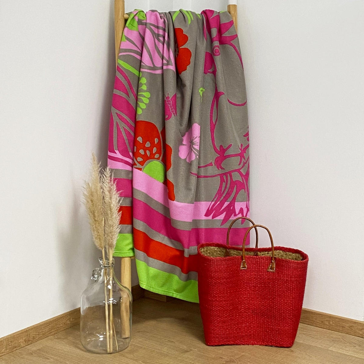 MIKROFASER-STRANDTUCH Malaga 140x170 220g/m² - Multicolor, Textil (140/170cm) - LE COMPTOIR DE LA PLAGE