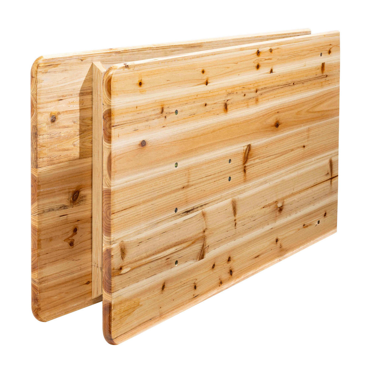 GARTENTISCH ausziehbar, Holzfarbe - Braun, Holz (58/218/75cm) - Oviala