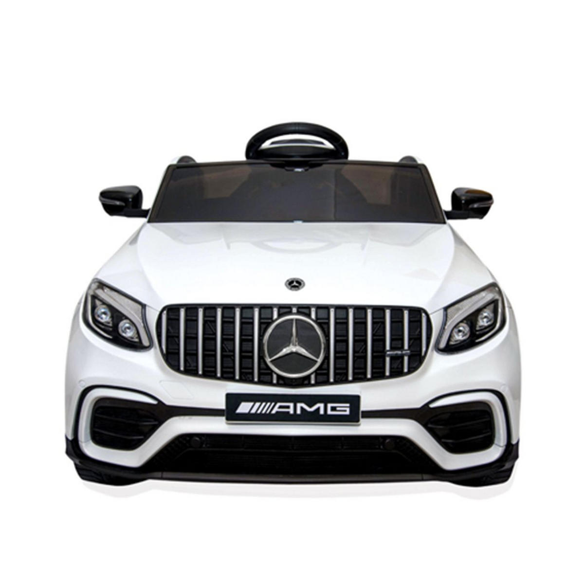 ELEKTROAUTO Mercedes AMG GLC 63S blau AMG GLC 63S, EVA-Reifen, Musik, Fernbedienung - Blau, Kunststoff (115/70/55cm) - Moni