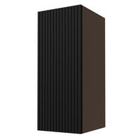 HÄNGESCHRANK Lamello W2/30 Schwarz Matt / Lava 30 / 32,5 / 72cm - Dunkelgrau/Schwarz, Holz/Holzwerkstoff (30/72/32.5cm) - Feldmann-Wohnen