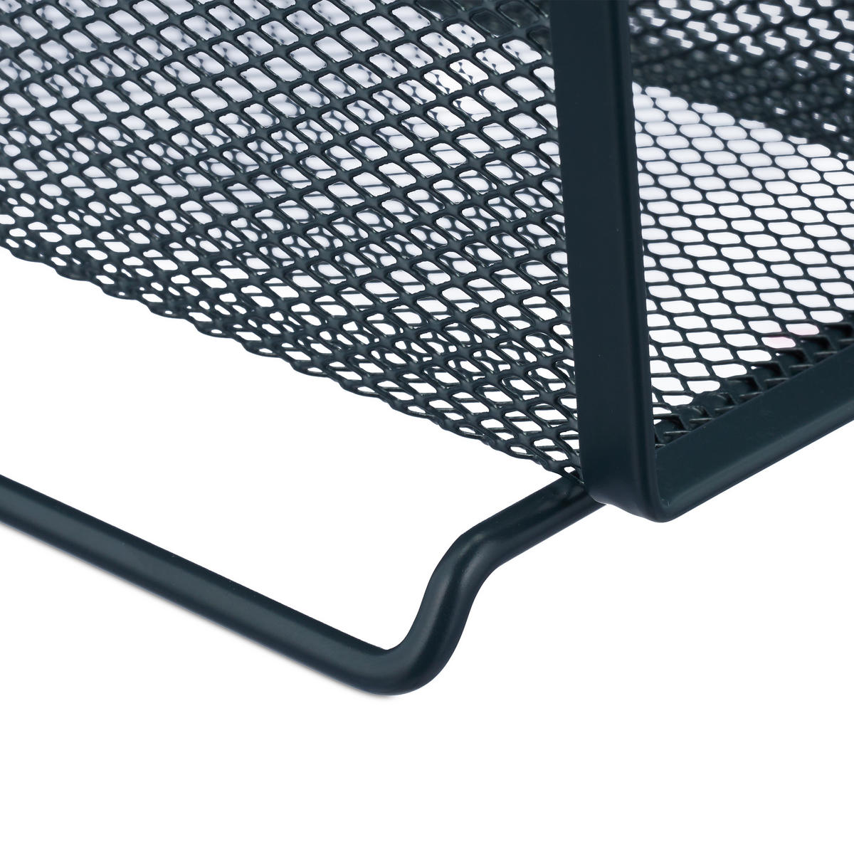 DOKUMENTENHALTER - Anthrazit, Metall (37.5/20.5/19cm) - Relaxdays