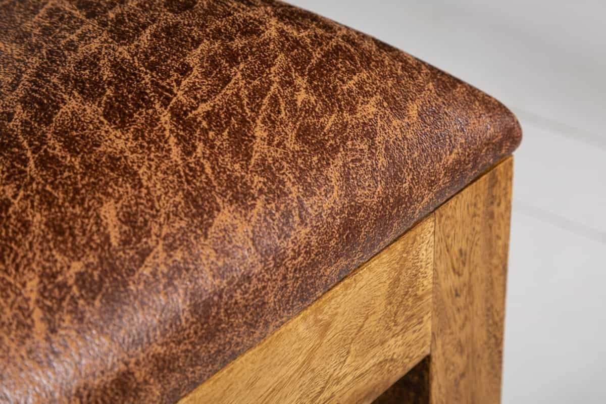 STUHL MAKASSAR Sheesham Braun 100 cm - Braun, Holz (46/100/50cm) - riess-ambiente