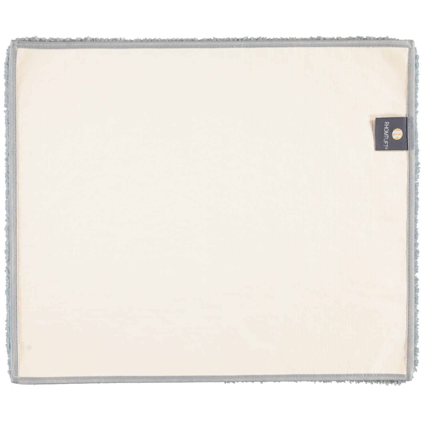 BADTEPPICHE SQUARE AQUAMARIN - 400 - Blau, Textil (50/60cm) - Rhomtuft