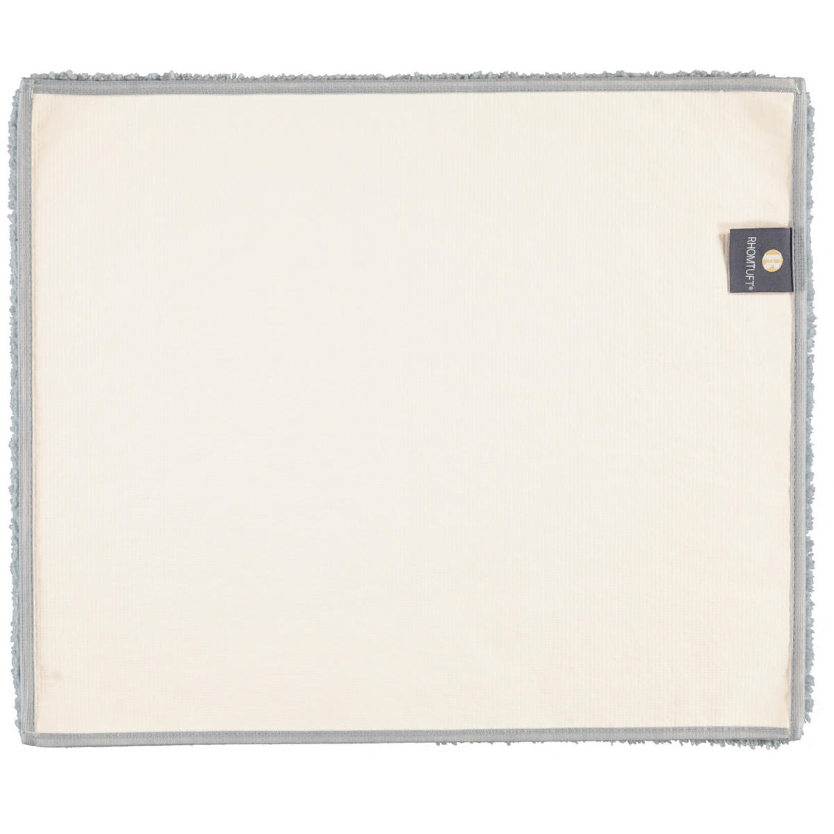 BADTEPPICHE SQUARE AQUAMARIN - 400 - Blau, Textil (50/60cm) - Rhomtuft