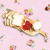 TISCHDECKE Rosa Muster in Rosa - 140 x 240cm - Multicolor, Kunststoff (36/29/22.5cm) - Blond Amsterdam