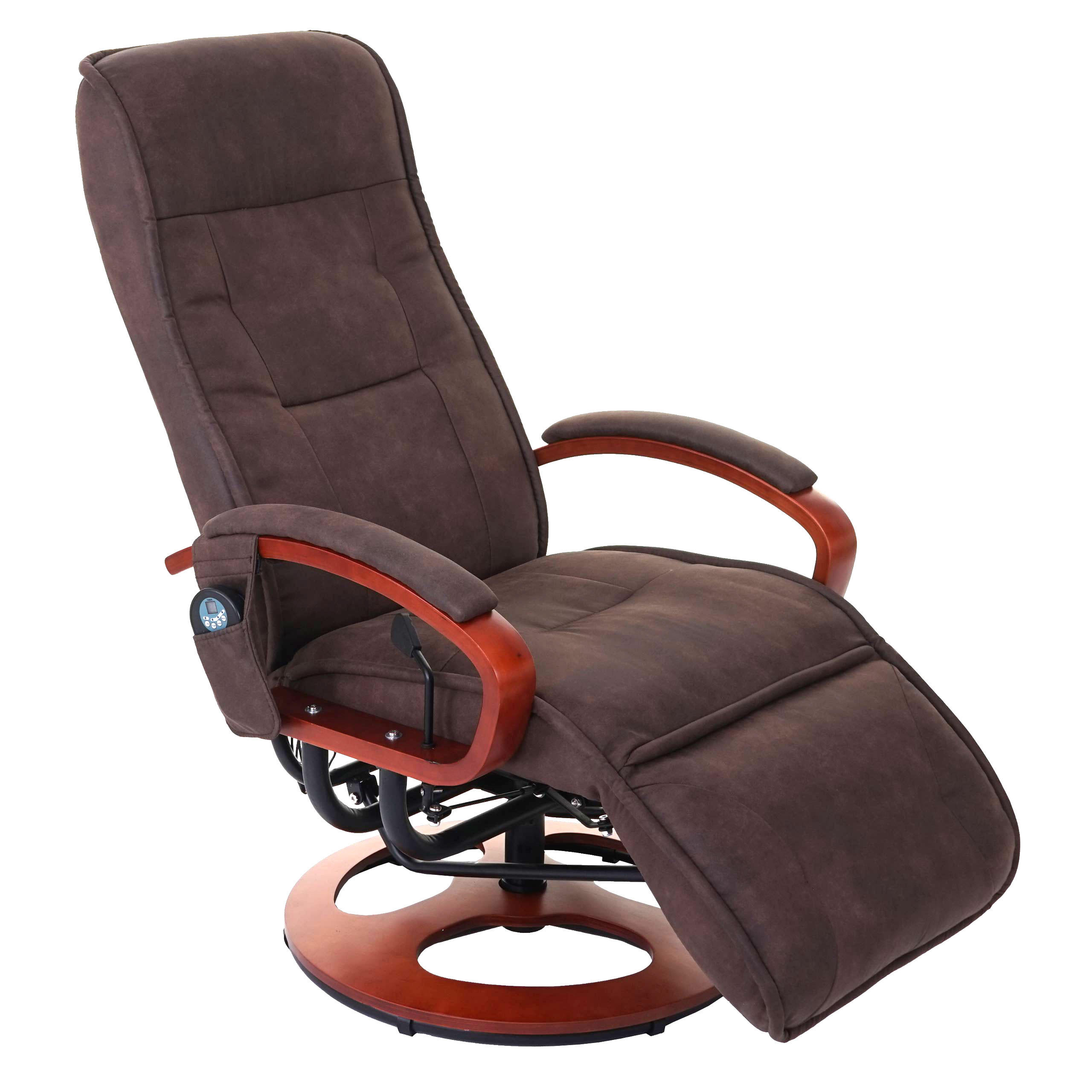 Berlinlodge Massagesessel Braun 69x118x143 cm
