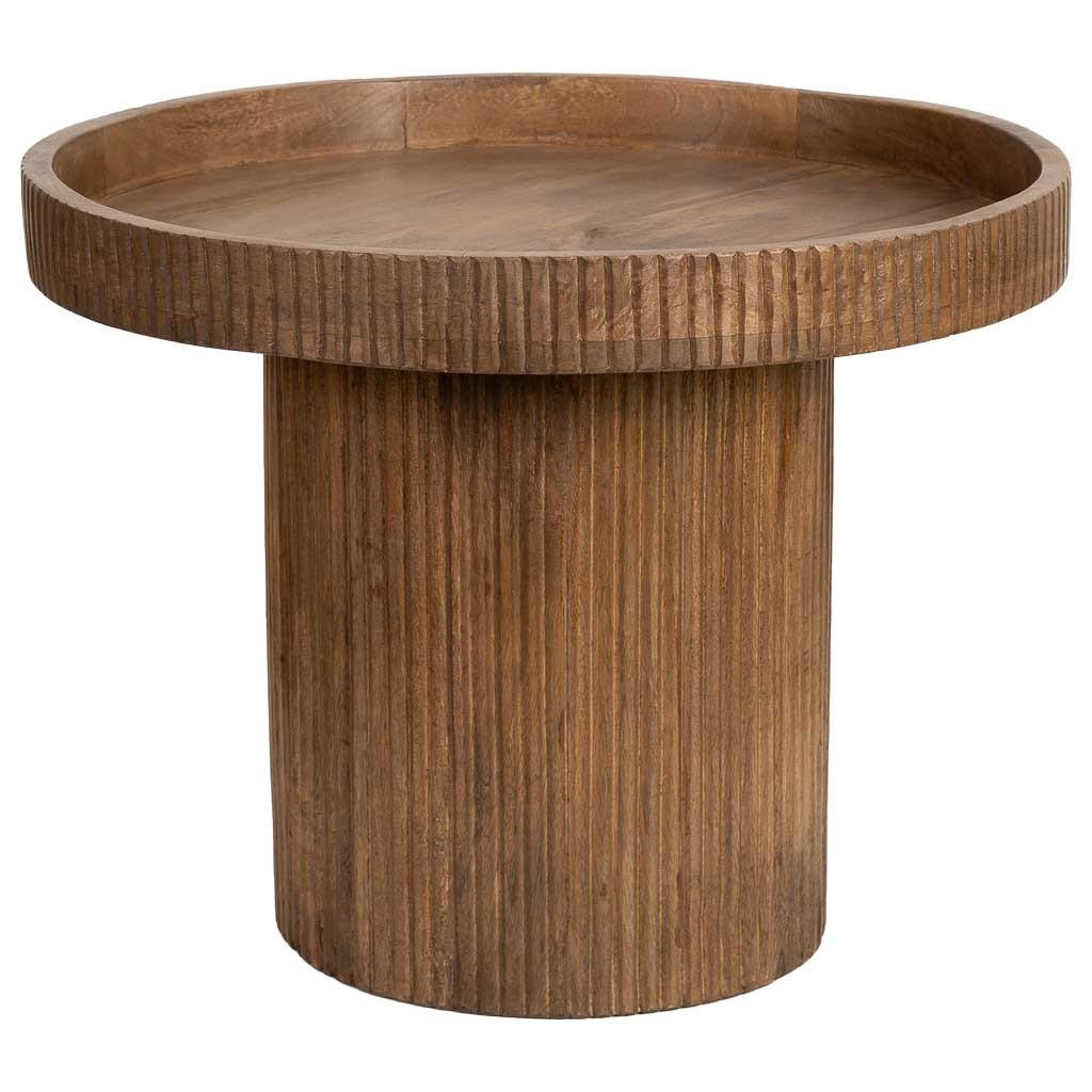 TISCH aus Holz, braun, 60x45cm - Dunkelbraun, Holz (60/60/45cm) - Wanderlust