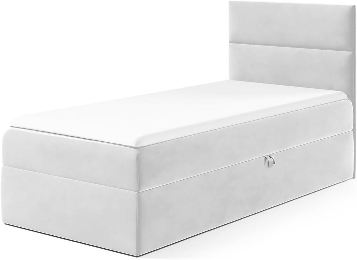 KINDERBETT MINO 1 - Hellgrau, Holzwerkstoff (94/208cm) - Meblini