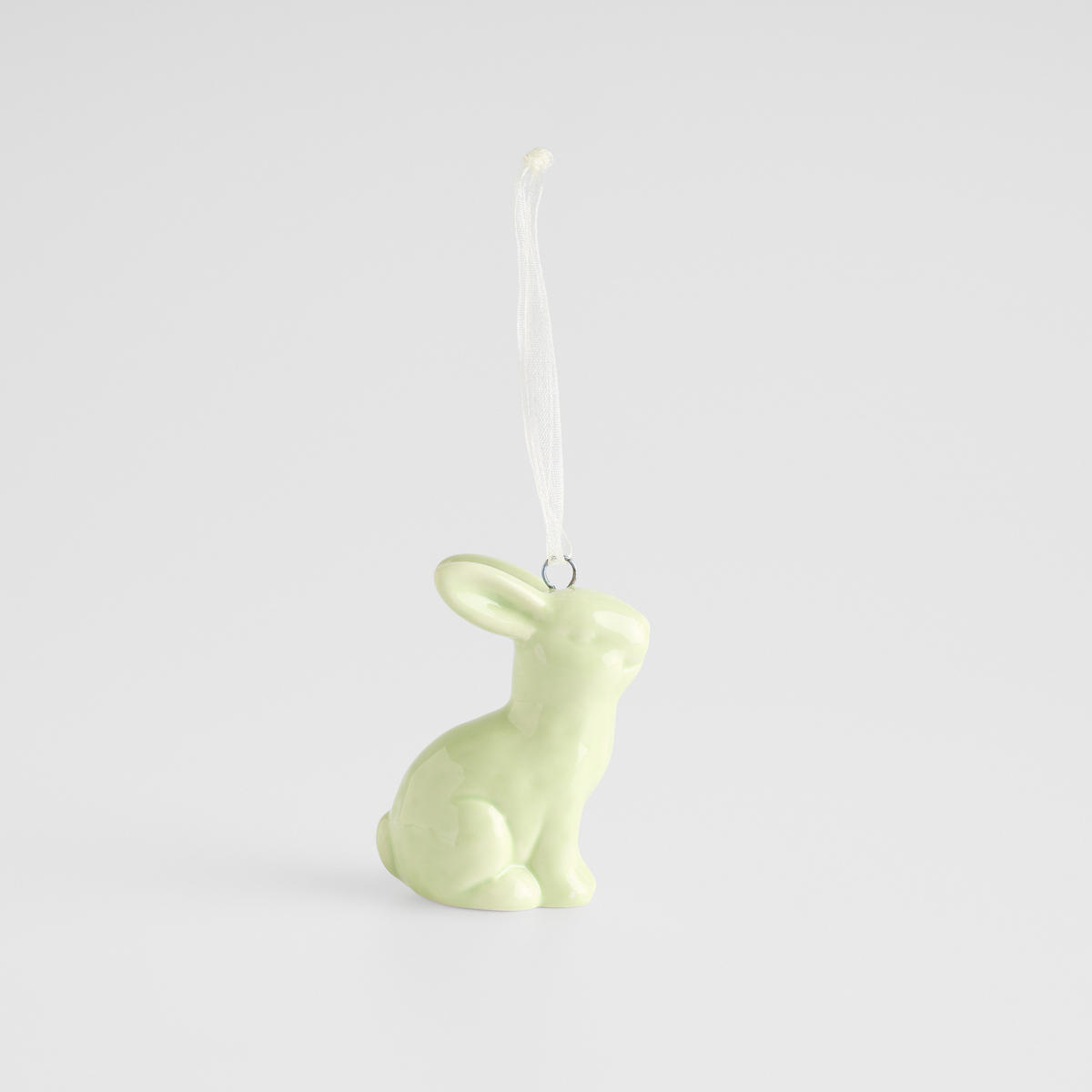 OSTERDEKO Bunny - Hellgrün, Keramik (4/6.5/3cm) - home&you