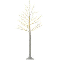 WEIHNACHTSBAUM Weiß 20.0/20.0/150.0cm - Weiß, Kunststoff (20/150/20cm)