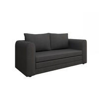 SCHLAFSOFA Arelis Schlafsofa mit Bettfunktion, dunkelgrau - Dunkelgrau, Holz (160/78/69cm) - Panda Möbel