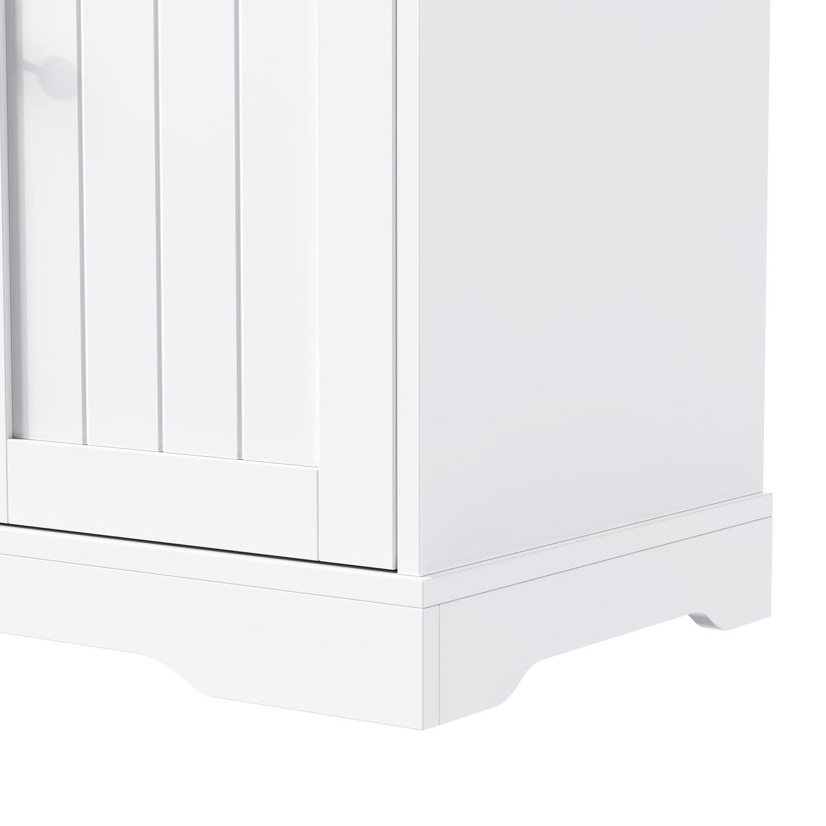 KUCHYŇSKÁ SKŘÍŇ přírodní a bílá, se zásuvkou, do jídelny, obývacího pokoje a předsíně, 107×40×83,4 cm - bílá, kov/kompozitní dřevo (107/83.4/40cm) - STILVORA