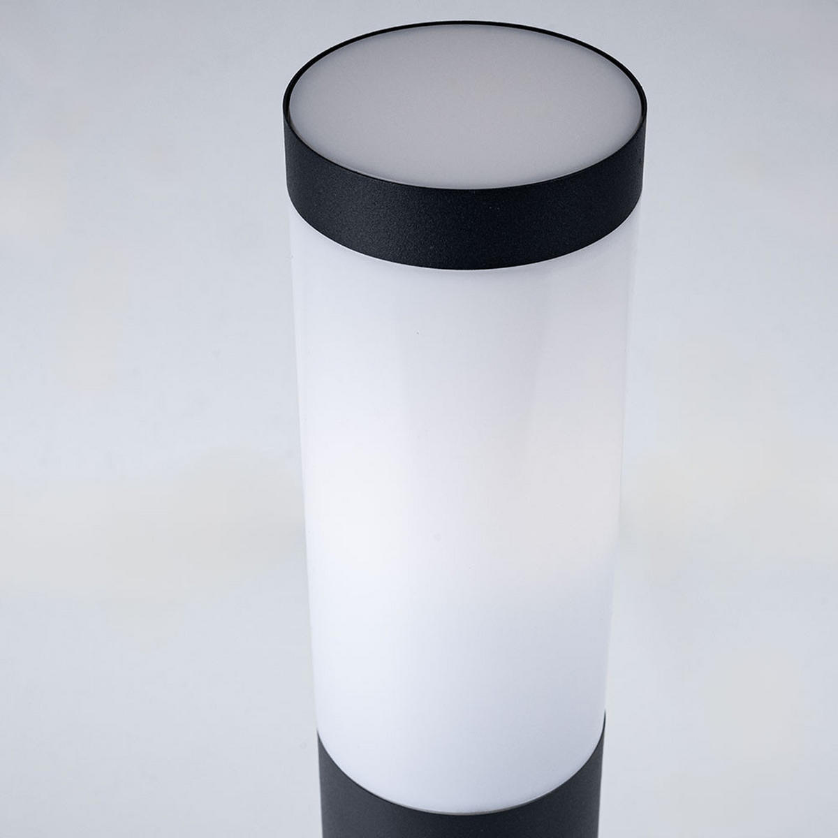 LED AUSSENLEUCHTE Anthrazit RGB - Anthrazit, Metall (7.6/7.6/60cm)