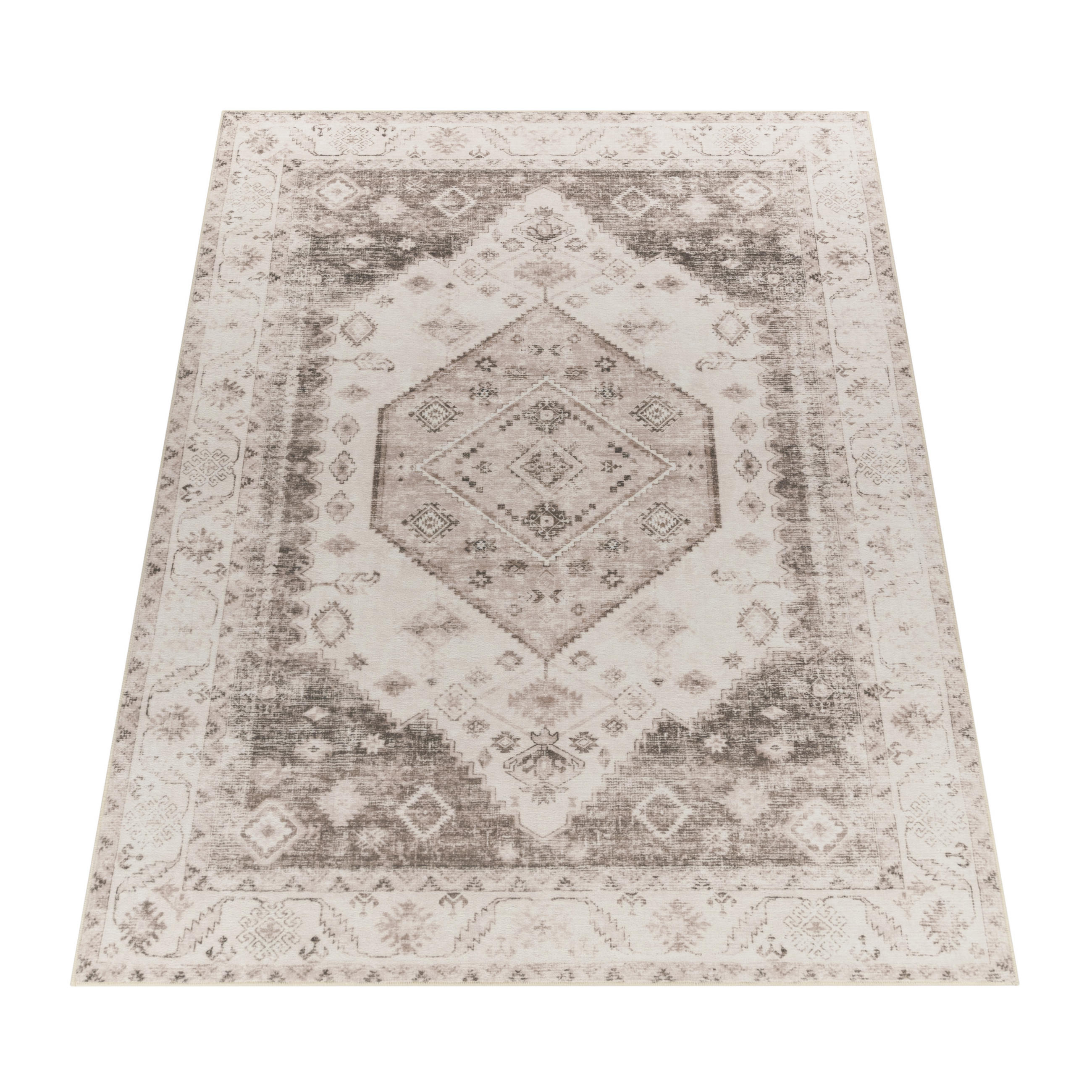 KURZFLORTEPPICH 60/100 cm Cambrigde 463 - Beige, Textil (60/100cm) - Paco Home